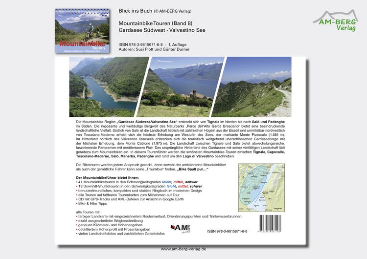 Produktbild: Mountainbike Touren Gardasee S&uuml;dwest - Valvestino See