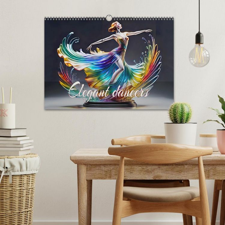 Produktbild: Elegant dancers (Wall Calendar 2026 DIN A3 landscape), CALVENDO 12 Month Wall Calendar