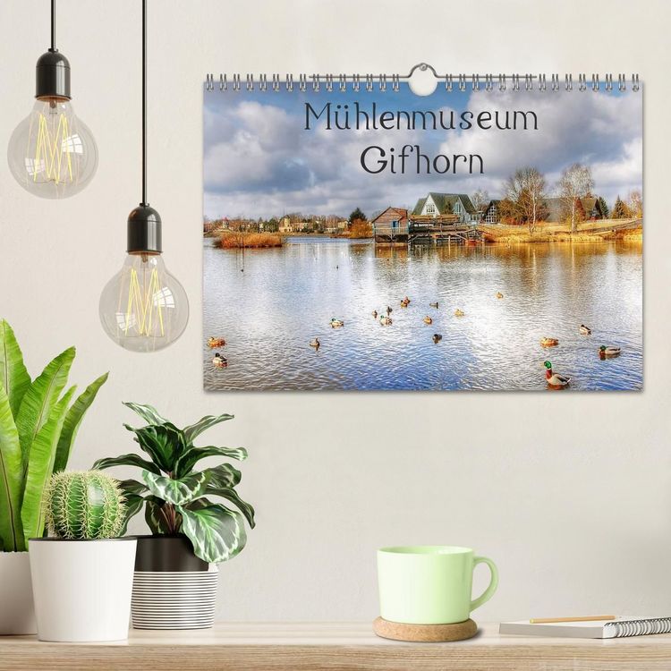 Produktbild: M&uuml;hlenmuseum Gifhorn (Wandkalender 2027 DIN A4 quer), CALVENDO Monatskalender
