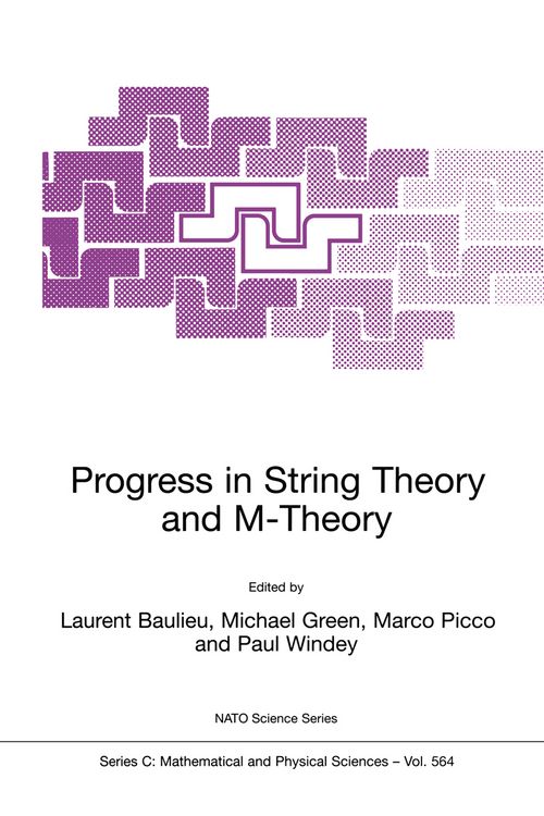 Produktbild: Progress in String Theory and M-Theory