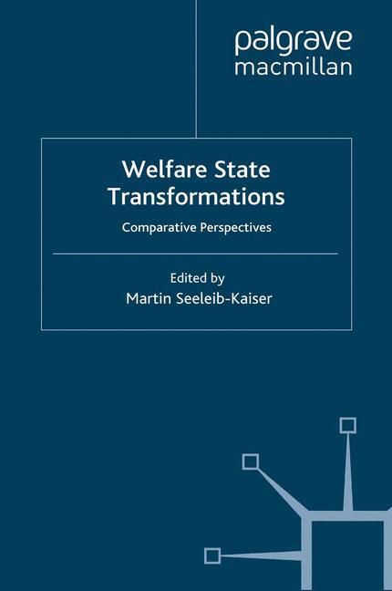Produktbild: Welfare State Transformations