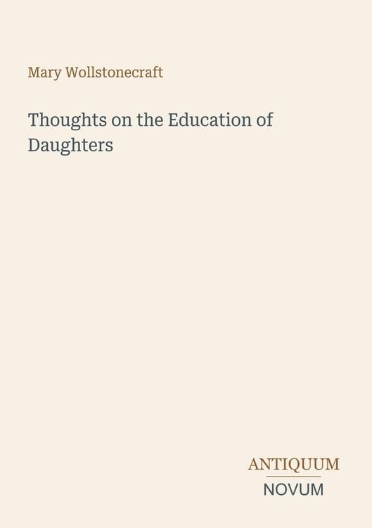 Produktbild: Thoughts on the Education of Daughters