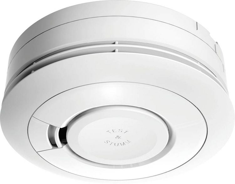 Produktbild: Ei Electronics Rauchwarnmelder auf Funk umr&uuml;stbar, vernetzbar batteriebetrieben (&Oslash;) 115mm