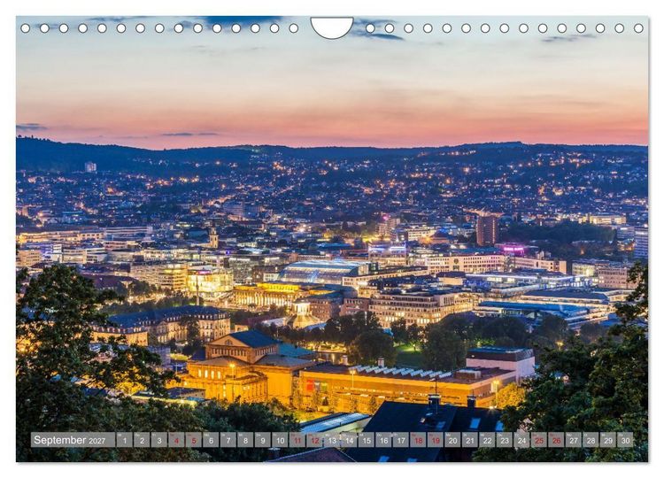 Produktbild: Wundersch&ouml;nes Baden-W&uuml;rttemberg (Wandkalender 2027 DIN A4 quer), CALVENDO Monatskalender