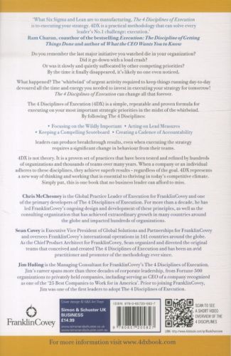 Produktbild: Covey, S: 4 Disciplines of Execution