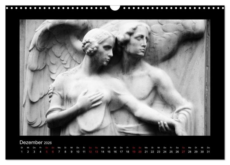 Produktbild: Die Engel von Melaten (Wandkalender 2026 DIN A3 quer), CALVENDO Monatskalender