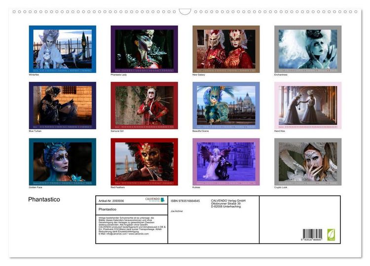 Produktbild: Phantastico (Wandkalender 2026 DIN A2 quer), CALVENDO Monatskalender