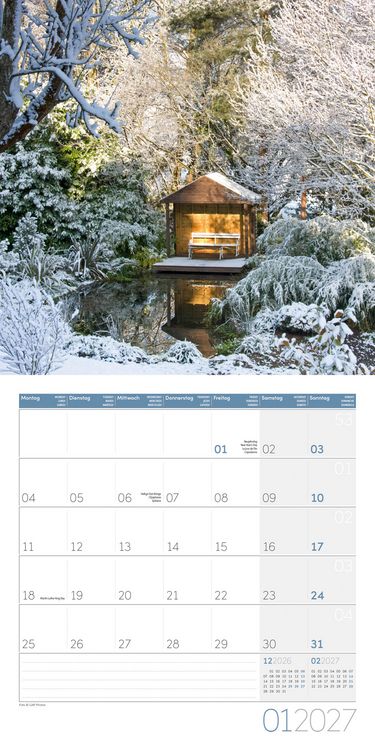 Produktbild: Landleben Kalender 2027 - 30x30 - Art12