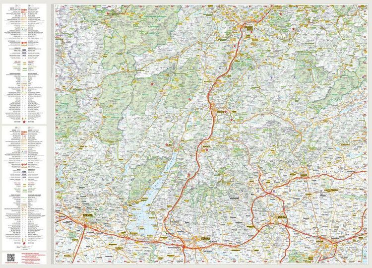 Produktbild: MARCO POLO Reisekarte Italien 03 S&uuml;dtirol, Trentino, Gardasee 1:200.000
