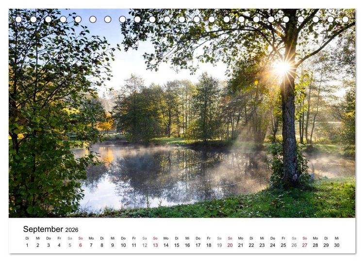 Produktbild: Westfeld-Ohlenbach - Wir feiern 50 Jahre Bundesgolddorf (Tischkalender 2026 DIN A5 quer), CALVENDO Monatskalender