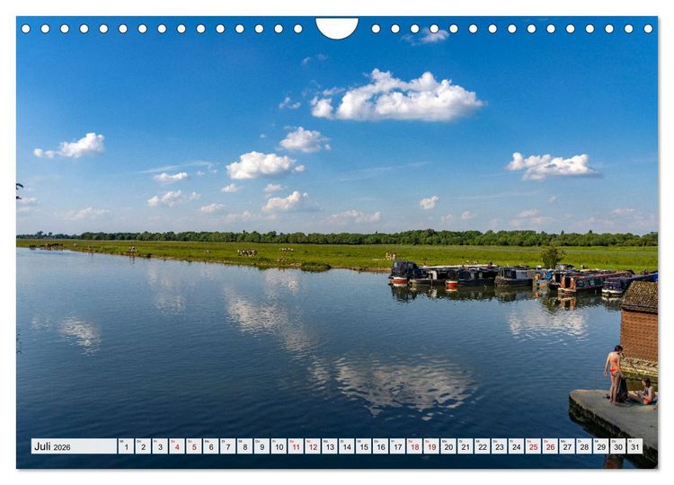 Produktbild: England - Oxford (Wandkalender 2026 DIN A4 quer), CALVENDO Monatskalender