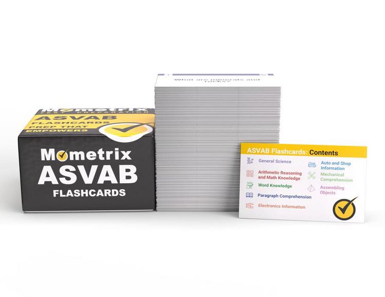 Produktbild: ASVAB Study Cards 2024-2025