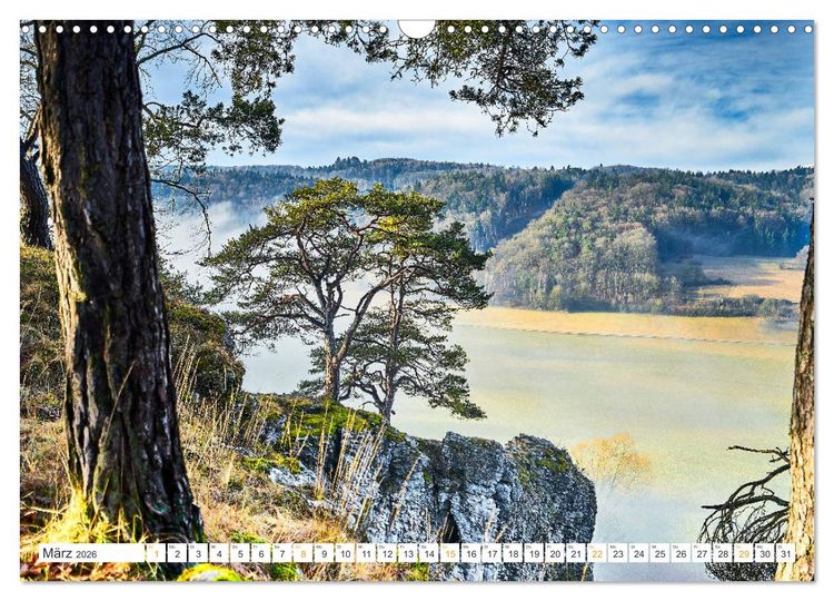 Produktbild: B&auml;ume im Altm&uuml;hltal (Wandkalender 2026 DIN A3 quer), CALVENDO Monatskalender