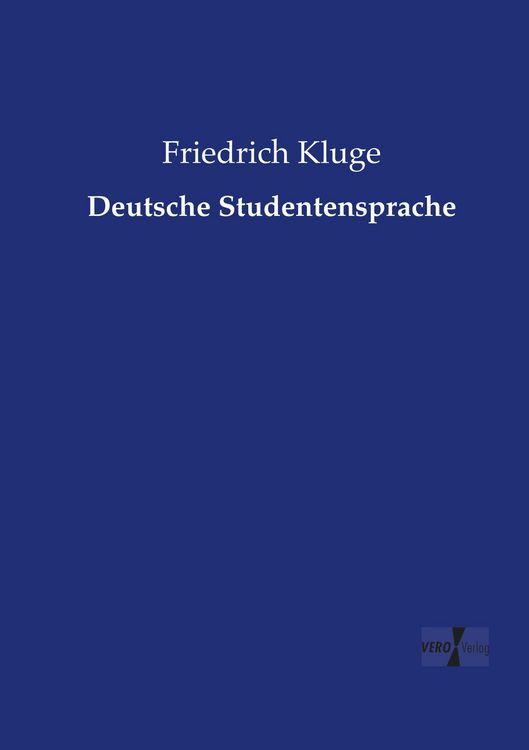 Produktbild: Deutsche Studentensprache