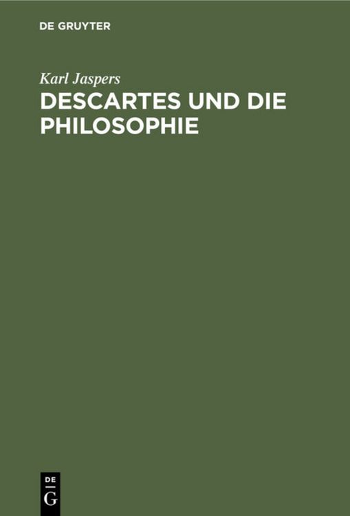 Produktbild: Descartes und die Philosophie