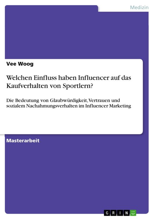 Produktbild: Welchen Einfluss haben Influencer auf das Kaufverhalten von Sportlern?