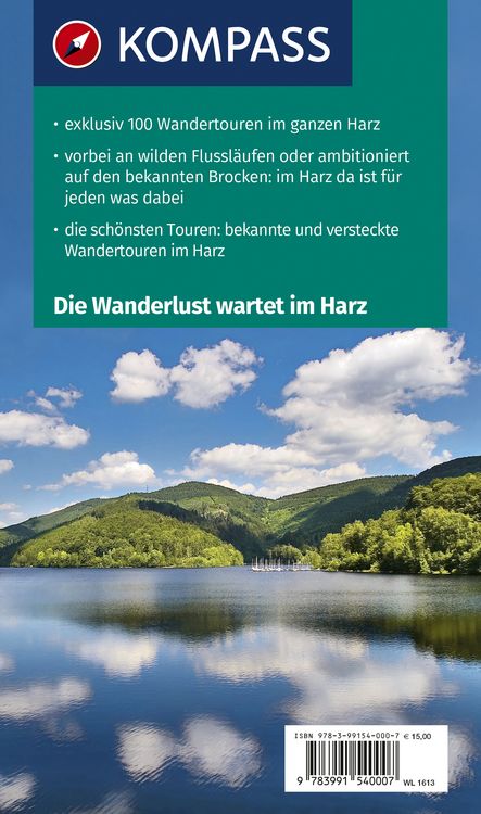 Produktbild: KOMPASS Wanderlust Harz
