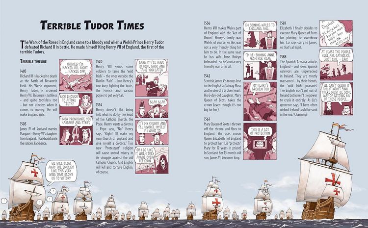 Produktbild: Horrible History of Britain and Ireland (newspaper edition)