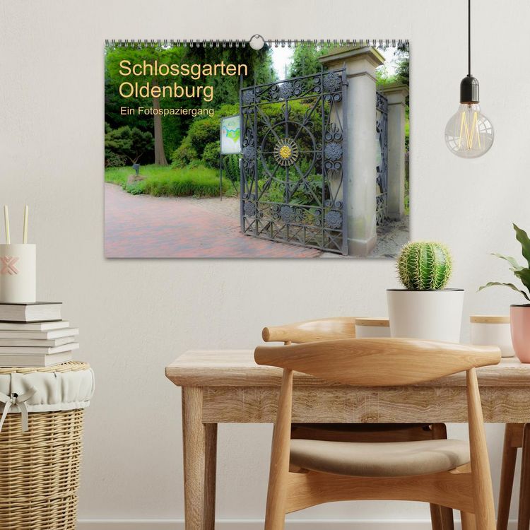 Produktbild: Schlossgarten Oldenburg. Ein Fotospaziergang (Wandkalender 2026 DIN A3 quer), CALVENDO Monatskalender