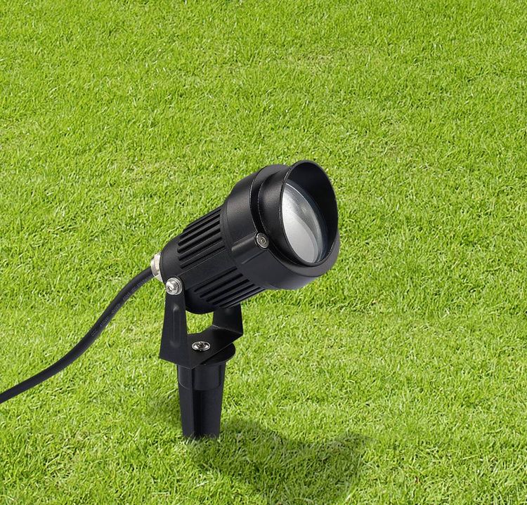 Produktbild: Sygonix SY-6612934 LED-Gartenleuchte LED LED 1W Schwarz