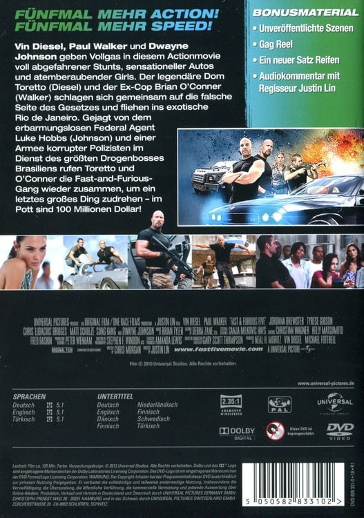 Produktbild: Fast & Furious 5