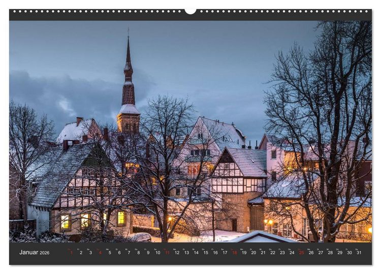 Produktbild: Stadtportrait Osnabr&uuml;ck (hochwertiger Premium Wandkalender 2026 DIN A2 quer), Kunstdruck in Hochglanz