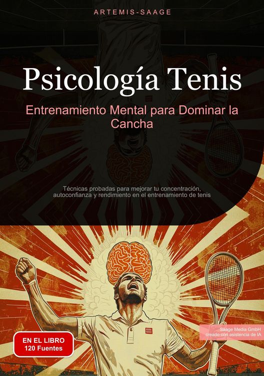 Produktbild: Psicolog&iacute;a Tenis: Entrenamiento Mental para Dominar la Cancha
