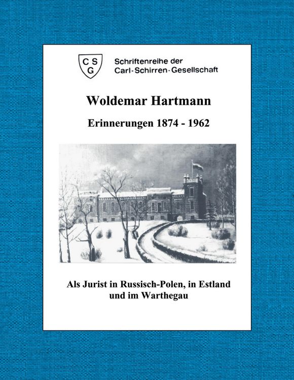 Produktbild: Woldemar Hartmann - Erinnerungen 1874-1692