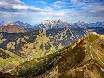 Produktbild: CALVENDO Puzzle Sch&ouml;ner Ausblick auf den Schattberg Ostgipfel | 1000 Teile Lege-Gr&ouml;&szlig;e 64x48cm Foto-Puzzle f&uuml;r gl&uuml;ckliche Stunden