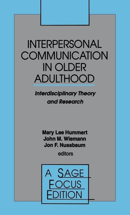 Produktbild: Interpersonal Communication in Older Adulthood