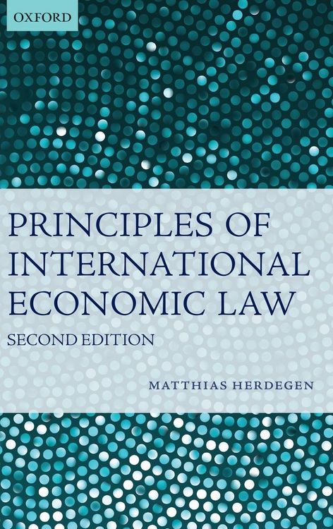 Produktbild: PRINCIPLES INTERNAT ECONOMIC LAW 2E C