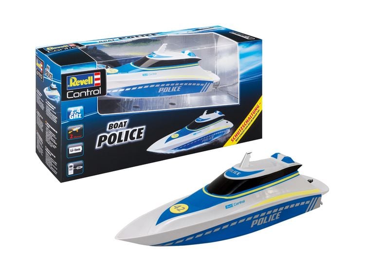 Produktbild: RC Boot Police, Revell Control Ferngesteuertes Polizeiboot