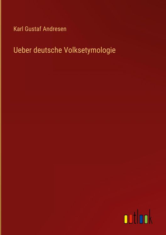 Produktbild: Ueber deutsche Volksetymologie
