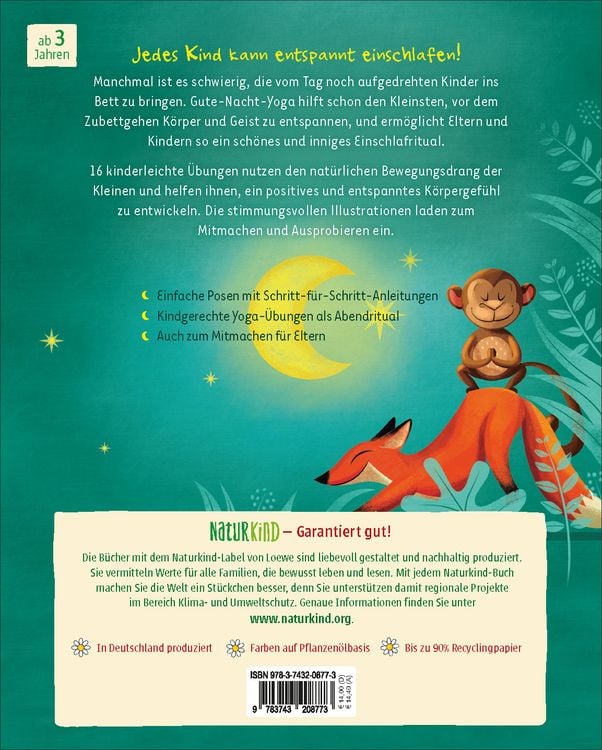 Produktbild: Kinder-Yoga zum Einschlafen