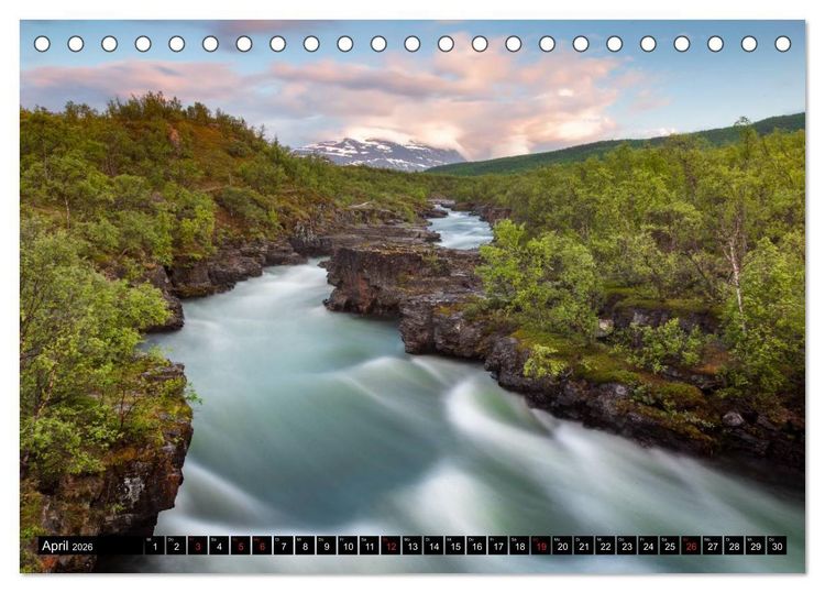 Produktbild: Skandinavien: Magischer Norden (Tischkalender 2026 DIN A5 quer), CALVENDO Monatskalender