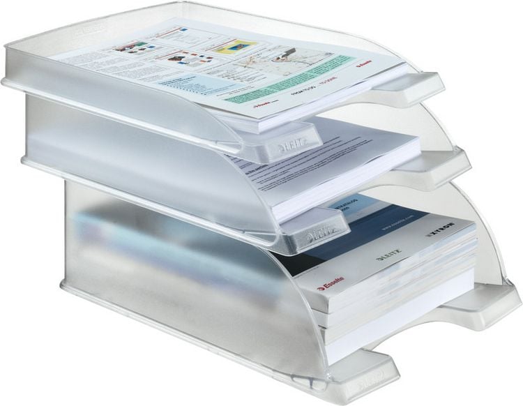 Produktbild: LEITZ&reg; Briefkorb Plus frozen, frost