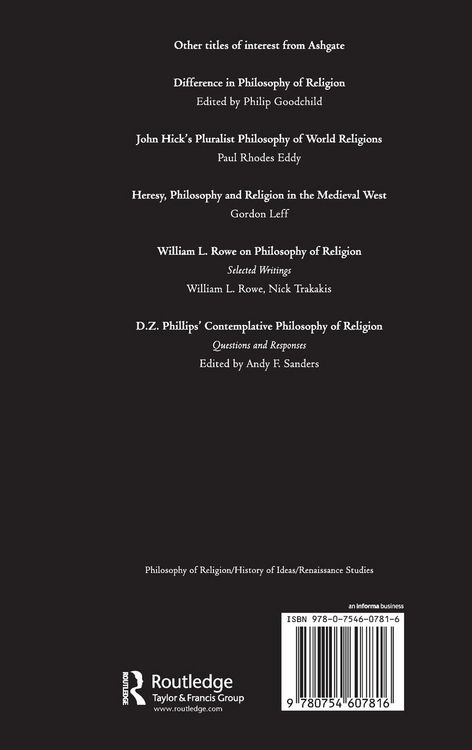 Produktbild: Philosophy of Religion in the Renaissance