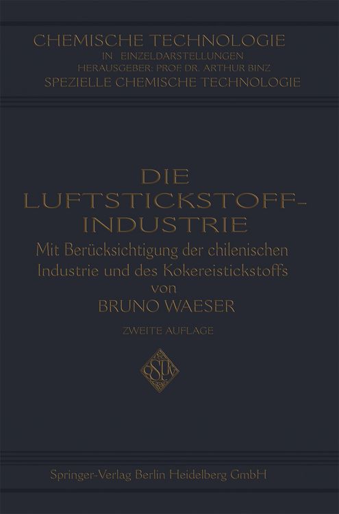 Produktbild: Die Luftstickstoff-Industrie