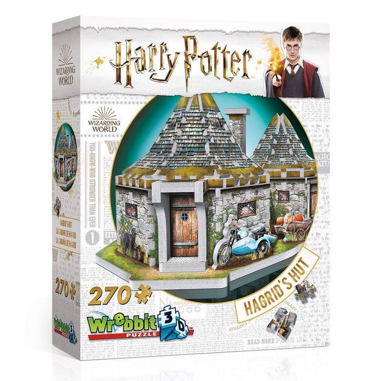 Produktbild: Hagrids H&uuml;tte - Harry Potter. 3D-PUZZLE (270 Teile)