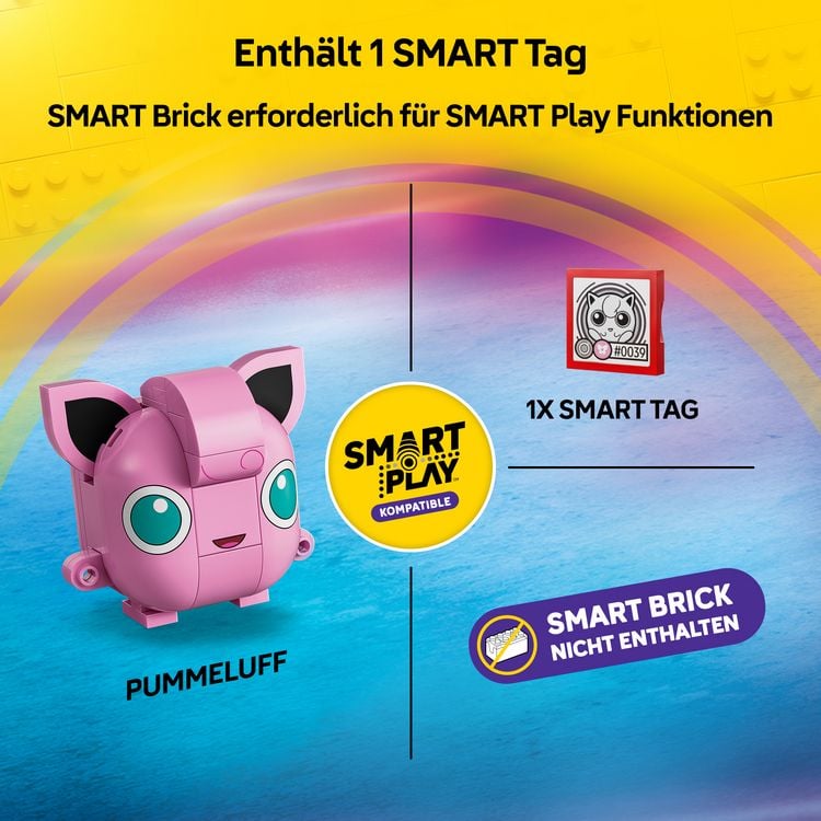 Produktbild: LEGO Pok&eacute;mon SMART Play: Pummeluff-Konzert kompatibles Set 72159