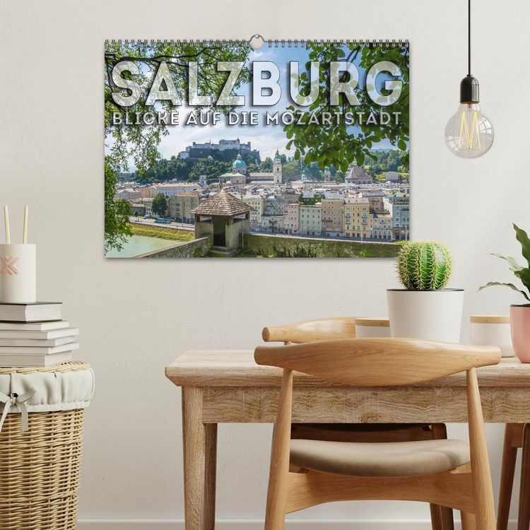 Produktbild: SALZBURG Blicke auf die Mozartstadt (Wandkalender 2026 DIN A3 quer), CALVENDO Monatskalender