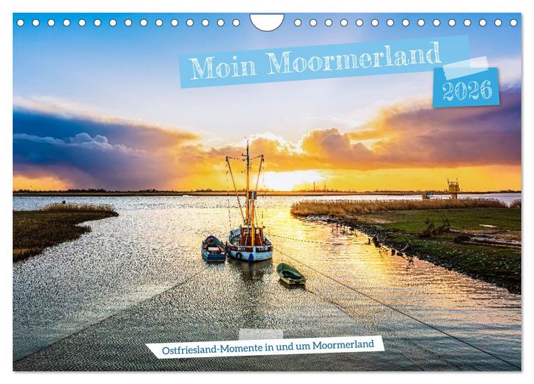 Produktbild: Moin Moormerland (Wandkalender 2026 DIN A4 quer), CALVENDO Monatskalender