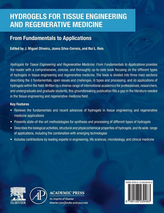 Produktbild: Hydrogels for Tissue Engineering and Regenerative Medicine