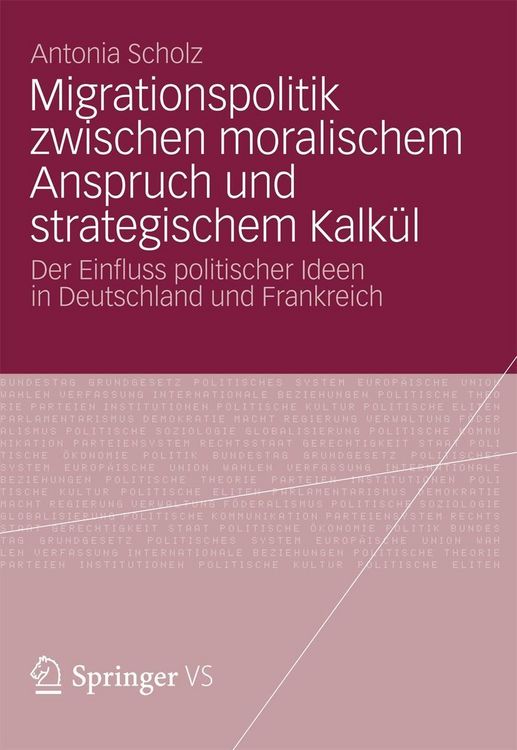 Produktbild: Migrationspolitik zwischen moralischem Anspruch und strategischem Kalk&uuml;l