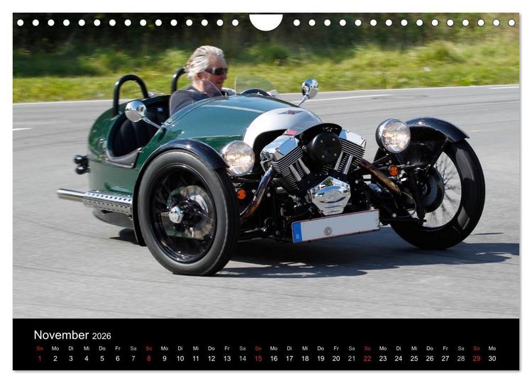 Produktbild: Morgan... der letzte seiner Art (Wandkalender 2026 DIN A4 quer), CALVENDO Monatskalender