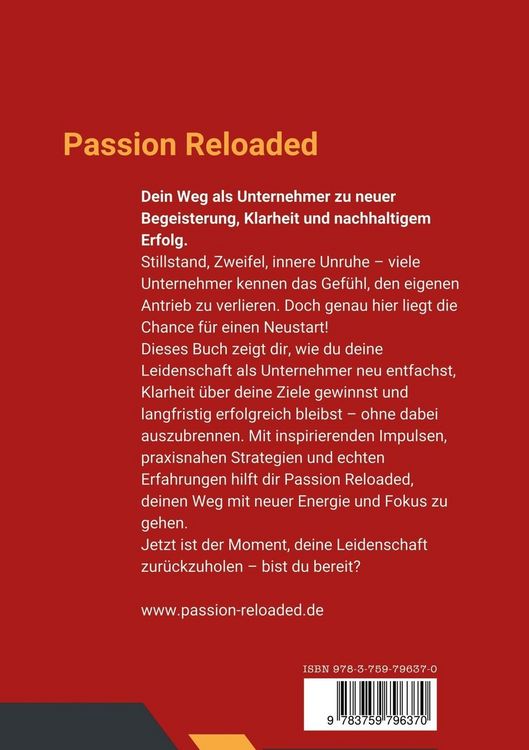 Produktbild: Passion Reloaded