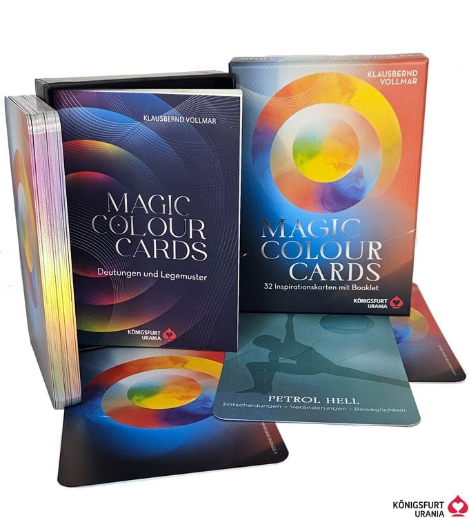 Produktbild: Magic Colours Cards - 32 Inspirationskarten mit Booklet