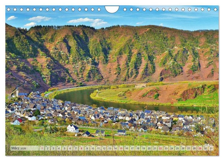 Produktbild: Bildsch&ouml;n - Die Mosel (Wandkalender 2026 DIN A4 quer), CALVENDO Monatskalender