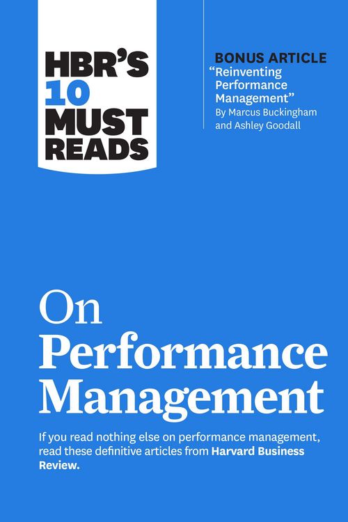 Produktbild: HBR's 10 Must Reads on Performance Management