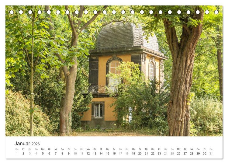 Produktbild: HANNOVER LINDEN ZAUBERHAFTE eigenART (Tischkalender 2026 DIN A5 quer), CALVENDO Monatskalender